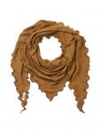 Jalfe "Scarf Eyelet Merino" Mustard Melange 