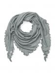 Jalfe "Scarf Eyelet Merino"  Grey Melange 