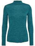 Jalfe "Turtleneck Plain Merino" Turquoise Melange 
