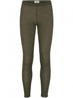 Jalfe "Leggings Eyelet Merino" Pine Melange 