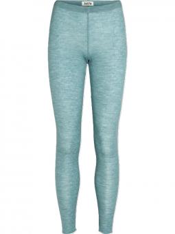 Jalfe "Leggings Eyelet Merino" Aqua Melange 