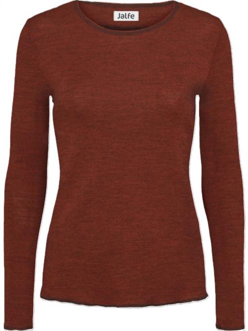 Jalfe "Shirt Plain Merino" Autumn Melange 